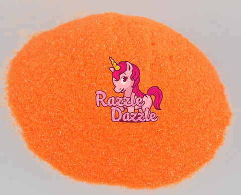 Razzle Dazzle Lady Marmalade Glitter- Bright Orange, Arts, Crafts, Making Tumblers, Weddings Cards, Slimes Making, Lip Gloss, Nail Art, Scrapbooking, Christmas Decorations