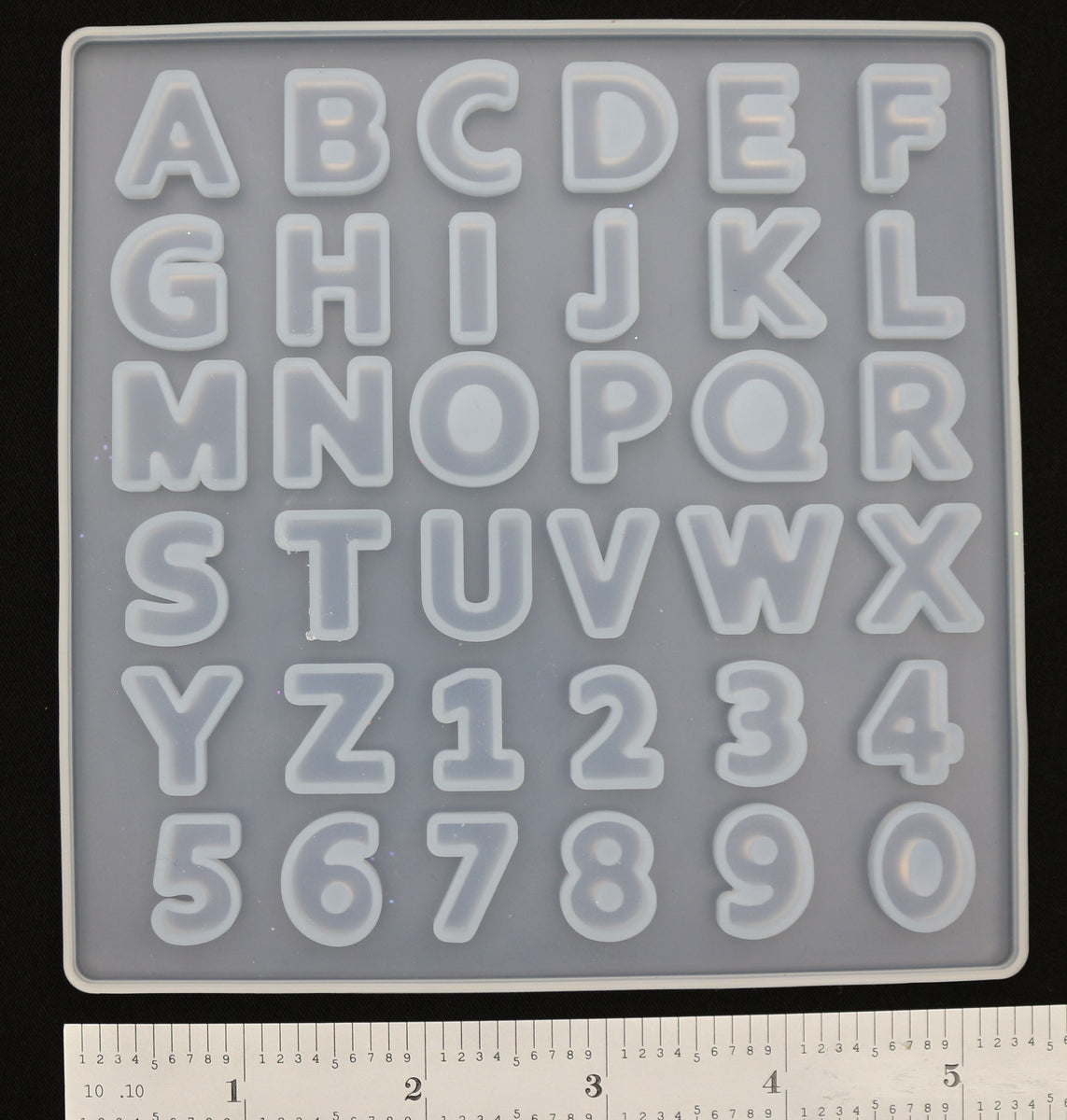 Reverse alphabet mold(Available in each letter individually or as a wh –  PROCASE.DESIGN_MOLDS