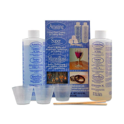 Amazing Clear Cast Epoxy 8oz kit (16oz total)