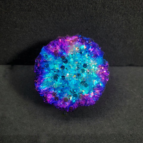 Geode Badge Reel Mold