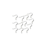 Fishhook Earwires (38 pieces)