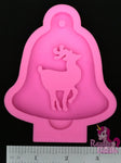 Deer Bell Ornament Mold