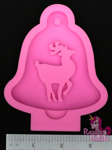 Deer Bell Ornament Mold