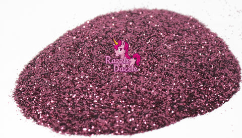 Razzle Dazzle Bewitched Fine Cut Burgundy Glitter with Deep Purple Hues | Holographic Glitter for Arts & Craft | Shimmering Sparkles Powder for Resin Art