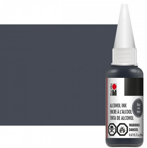 Black Marabu Alcohol Ink
