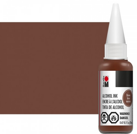 Brown Marabu Alcohol Ink