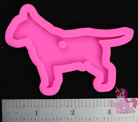 Bull Terrier Key chain Mold