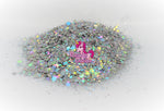 Razzle Dazzle Chandelier Glitter- Ideal for Nail Art, Tumblers making, Silicone Molds, Slime Making, holographic Glitter, Epoxy Tumbler, Glitter Powder Crafts, Nail Art
