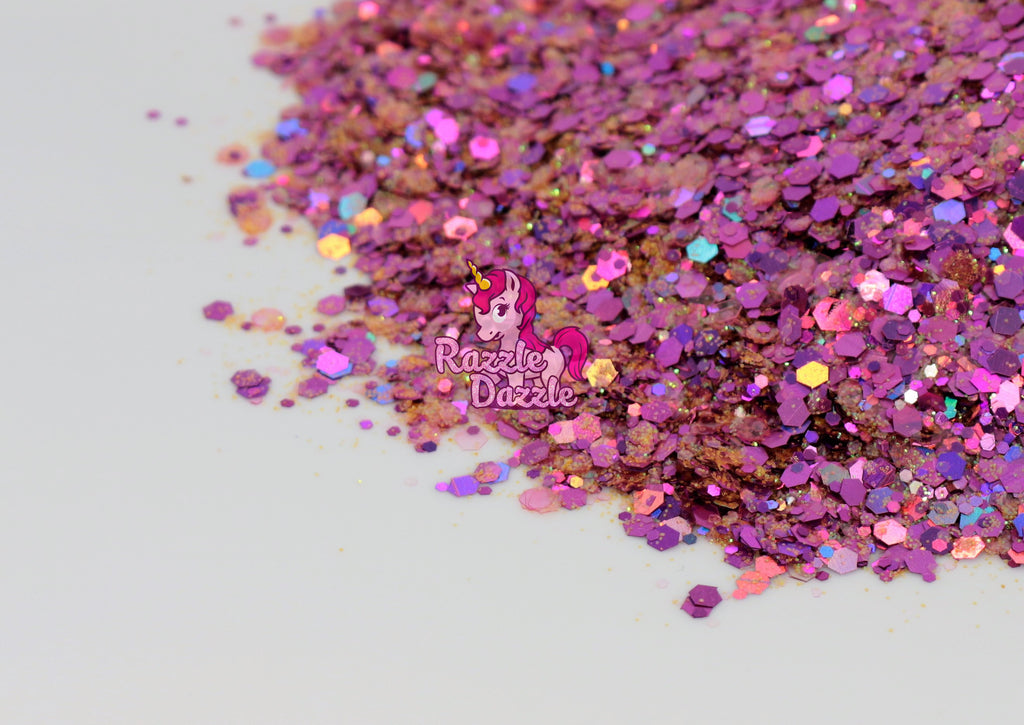 RAINBOW SPRINKLES CHUNKY GLITTER