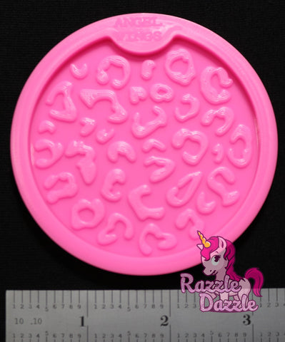 Animal Print Car Coaster (med.) Mold