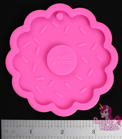 Donut with Sprinkles Key Chain Mold