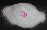 Razzle Dazzle Goddess Glitter- ultra fine white glitter | White Premium Glitter for Nail Art, Resins Art | Holographic Glitter | Decoration for Cards and DIY