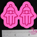 Hamsa Hand / Hand of Fatima Earring Mold