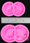 Wolves Howling at the Moon Earring Mold