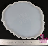 Individual Geode Coaster Mold