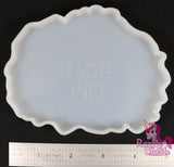 Individual Geode Coaster Mold