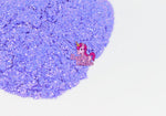 Razzle Dazzle Lollipop Glitter- Purple Glitter, Stir Spoons, Cosmetic Nail Glitter, for Arts Crafts, Body, Face, Nail, Glitter Slime Making, for Resin/Tumbler, Silicone Molds