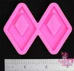 Diamond Cut Out Earring Mold