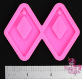 Diamond Cut Out Earring Mold