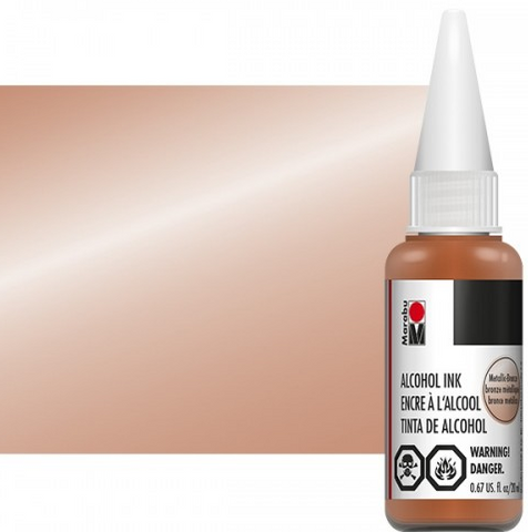 Metallic-Bronze Marabu Alcohol Ink
