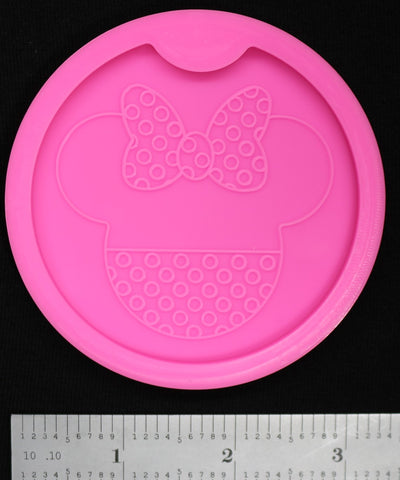 Girl Mouse Car Coaster