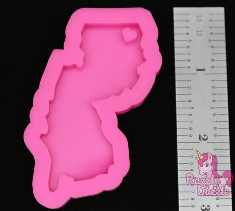 New Jersey Key Chain Mold