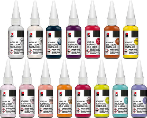 New Marabu Alcohol Ink Line 2021