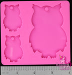 Owl Family Key Chain Mold