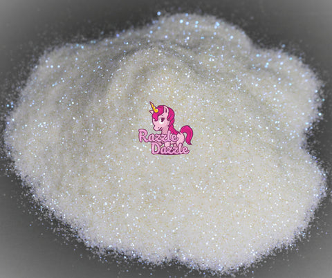 Razzle Dazzle Polar Bear Glitter- White Glitter, Acrylic Painting, Making Tumblers, Epoxy Resin, Art and Crafts, Greeting Cards, Makeup, Body, Face, Nail Art, High-Quality