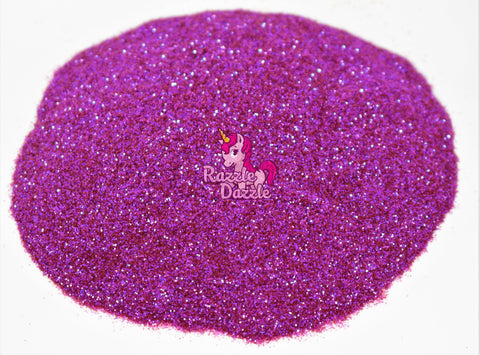 Razzle Dazzle Purple Rain Glitter- Cosmetic Craft Glitter For Epoxy Resin, Nail Sequins Iridescent Flakes, Body, Face, Hair, Glitter Slime Making, Decoration Wedding Cards