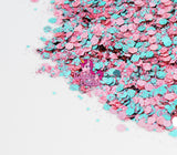 Razzle Dazzle Razzberry Rumble Glitter- Cosmetic Craft Glitter for Epoxy Resin, Nail Sequins Iridescent Flakes, Body, Face, Hair, Glitter Slime Making, Decoration Wedding Cards