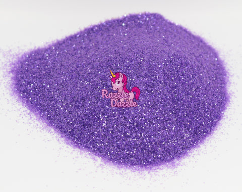 Razzle Dazzle Royal Purple Glitter| Holographic Glitter for Nail Art, Great for DIY Art and Craft Projects Decorating Sparkling Flakes for Tumblers | Cut Size- Fine Cut (1/64)