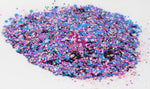 Razzle Dazzle Sangria Glitter - Cosmetic Safe, Crafts, Resin Arts, Making Tumblers, Decoration, DIY, Personal Care,  Epoxy, Shimmering, Powder, Nail, Durable