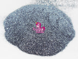 Razzle Dazzle Silver Fox Glitter- Cosmetic Craft Glitter for Epoxy Resin, Nail Sequins Iridescent Flakes, Body, Face, Hair, Glitter Slime Making, Decoration Wedding Cards
