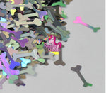 Silver Holographic Bones