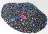 Razzle Dazzle Sin City Fine Cut Multi-colored Shifting Glitter Sprinkles | Iridescent Glitter Flakes, Cosmetic Face Body Eye Hair Nail Art Resin Tumbler Glitter