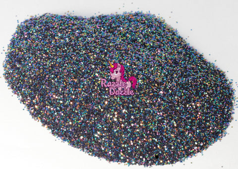 Razzle Dazzle Sin City Fine Cut Multi-colored Shifting Glitter Sprinkles | Iridescent Glitter Flakes, Cosmetic Face Body Eye Hair Nail Art Resin Tumbler Glitter