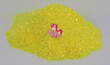 Razzle Dazzle Sour Lemon Glitter- Cosmetic Safe, Crafts, Ideal for Resin Arts Crafts, Fine Slime, Multi-Use Making Tumblers, Silicon Molds, Decoration, Scrapbooking, Nail