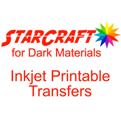 Starcraft Inkjet Printable Heat Transfers for Dark Materials (10 pack)
