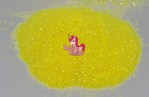 Razzle Dazzle Sunshine Glitter- Bright Yellow Glitter, for Nail Arts, Body, Eyes Makeup, Making Tumblers, Resin Crafts, Slime Making, Cards Making, Premium in Quality