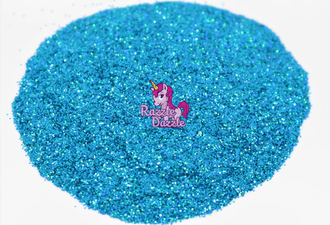 Razzle Dazzle Under the Sea Glitter- Blue Cosmetic Nail Glitter, Glitter for Resin Arts Crafts, for Making Tumblers, Silicon Molds, Decoration Cards, Face, Body, Eyes