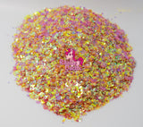 Razzle Dazzle WTF Glitter - Cosmetic Safe, Crafts, Resin Arts, Making Tumblers, Decoration, DIY, Personal Care, Epoxy, Shimmering, Powder, Nail, Durable