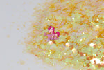 Razzle Dazzle Yellow Brick Road Glitter- Yellow Glitter, for Nail arts, making tumblers, Silicone Molds, Slime, Resin Crafts, Greeting Cards, Painting Arts, Makeups, Safe