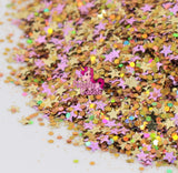 Razzle Dazzle Zodiac Glitter - Cosmetic Safe, Crafts, Resin Arts, Making Tumblers, Decoration, DIY, Personal Care, Epoxy, Shimmering, Powder, Nail, Durable
