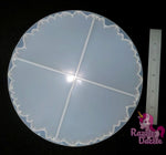 Agate Geode Coaster Mold (Wavy Round)