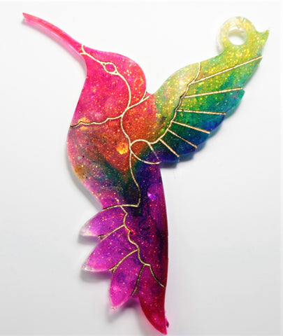 Hummingbird Keychain Mold