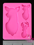 Doe Family Keychain Mold
