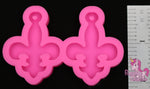 Fleur De Lis Earring Mold