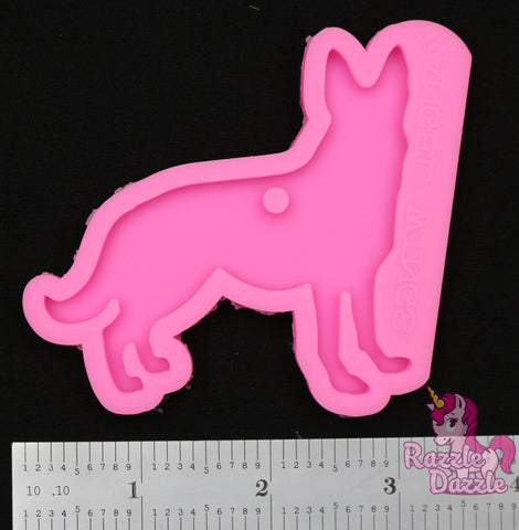 German Shepard Key Chain Mold