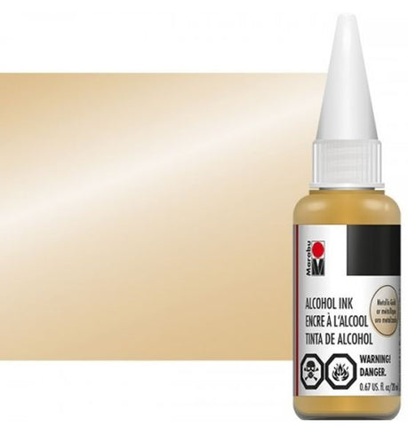Metallic-Gold Marabu Alcohol Ink
